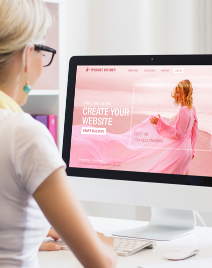 Customized websites Customized websites